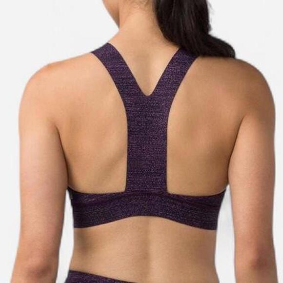 Lululemon Fast & Free Bra Womens Nulux Black Salt Mystic Set Size 6 - Picture 3 of 8